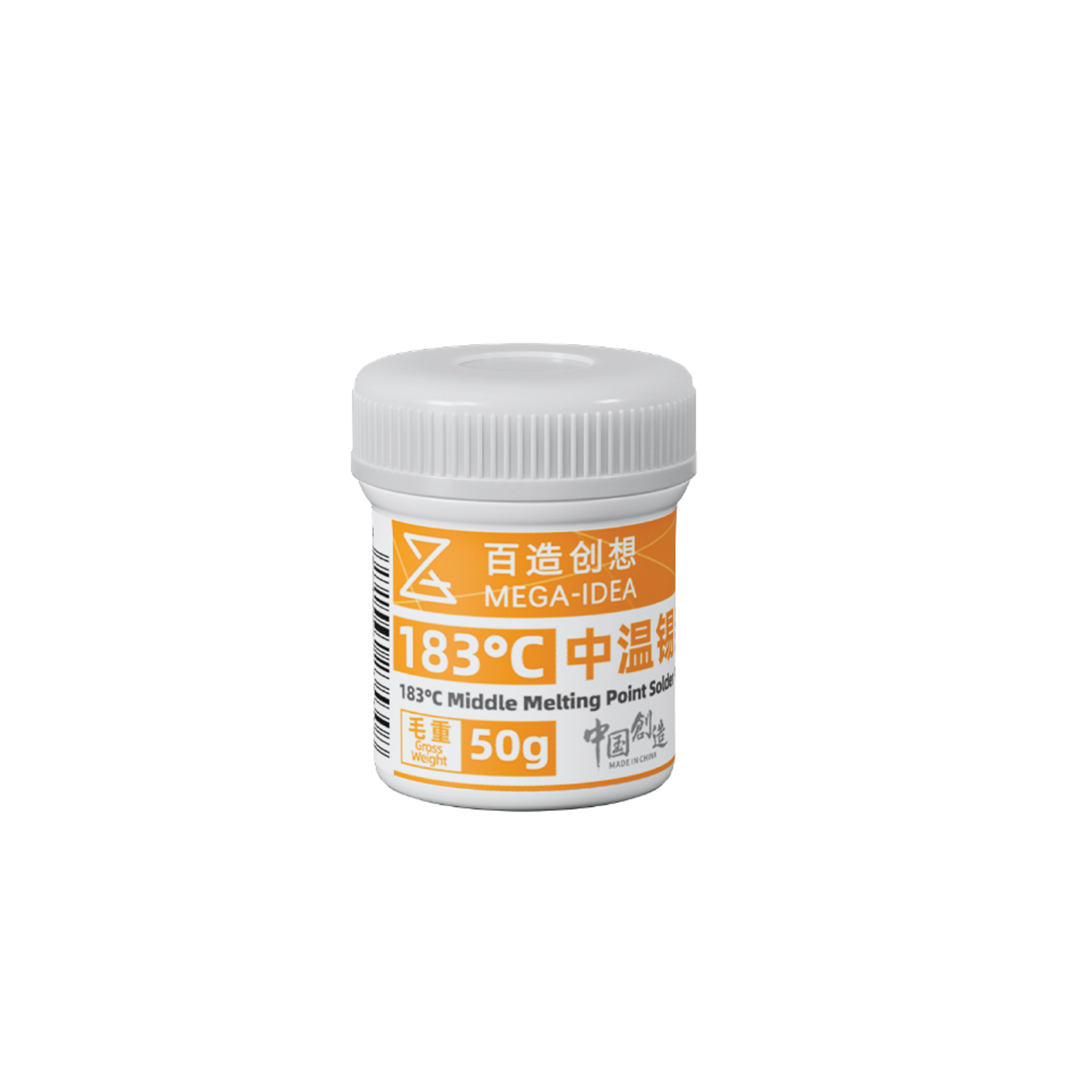 Timah Cair Mega-Idea 183°C 50g (Bottle)